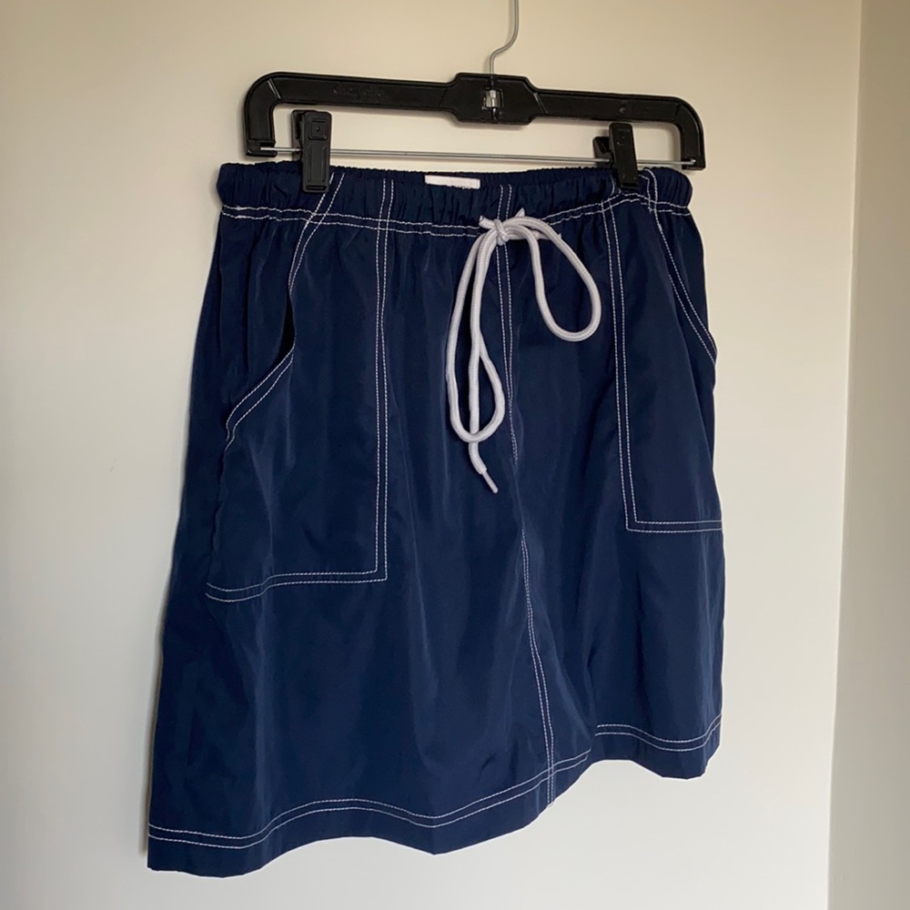 Urban Outfitters Blue Skirt Size: XL